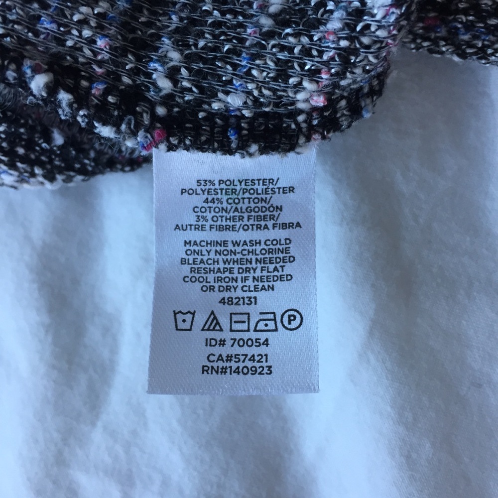 LOFT Bouclé/Tweed Top - Picture 10 of 11